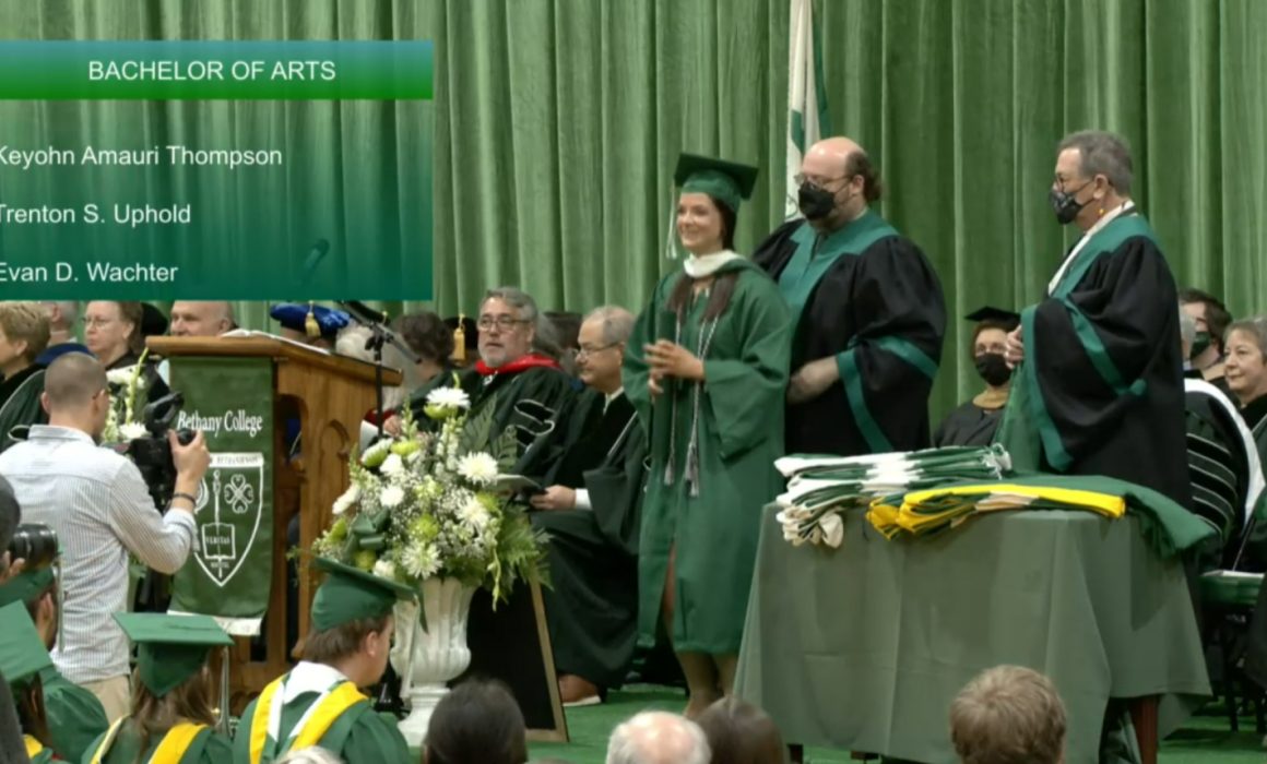 Bethany College Live Stream Screenshot for Thumbnail