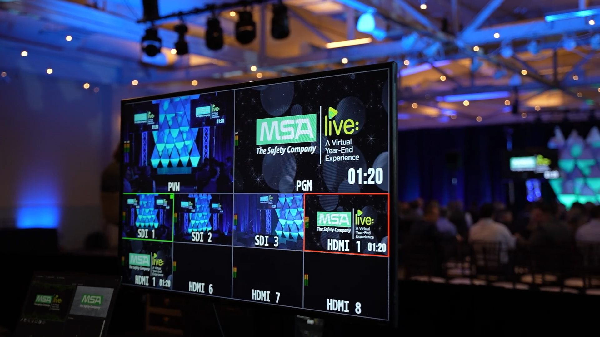 Live streaming event services